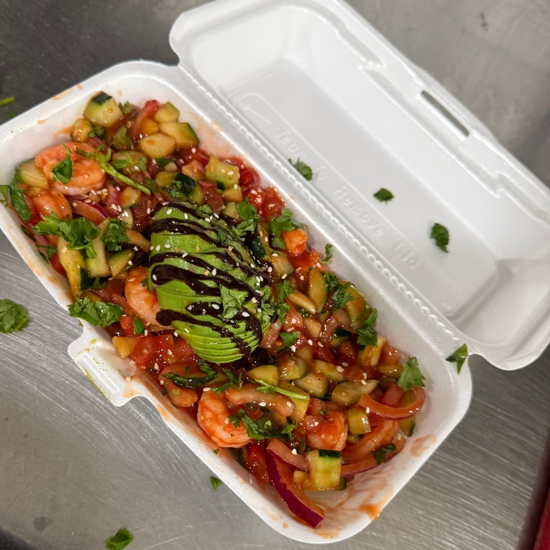 Ceviche de camarón